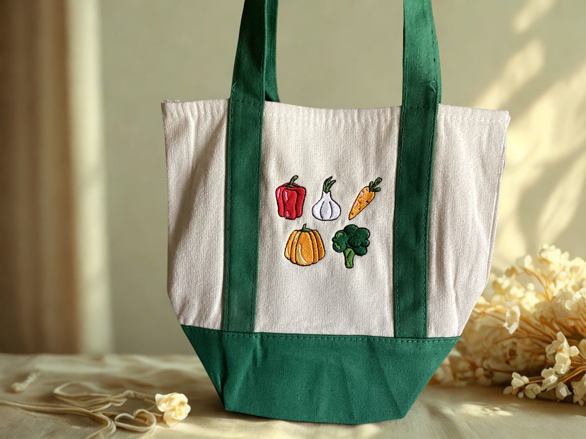 Vegetable tote bag